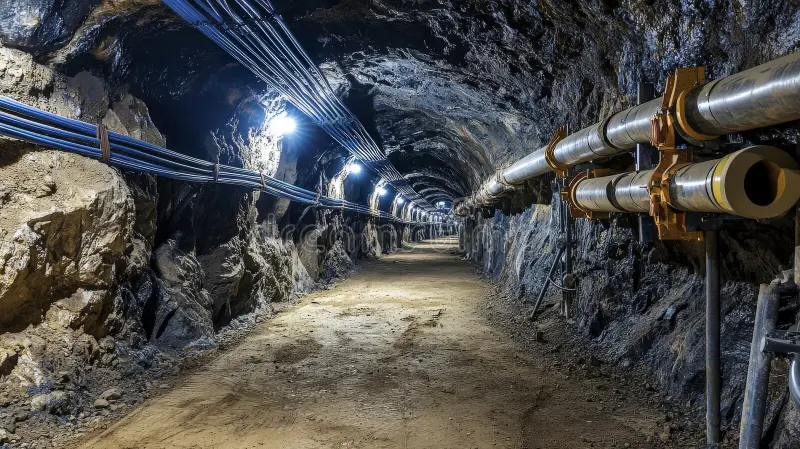 Underground industrial infrastructure