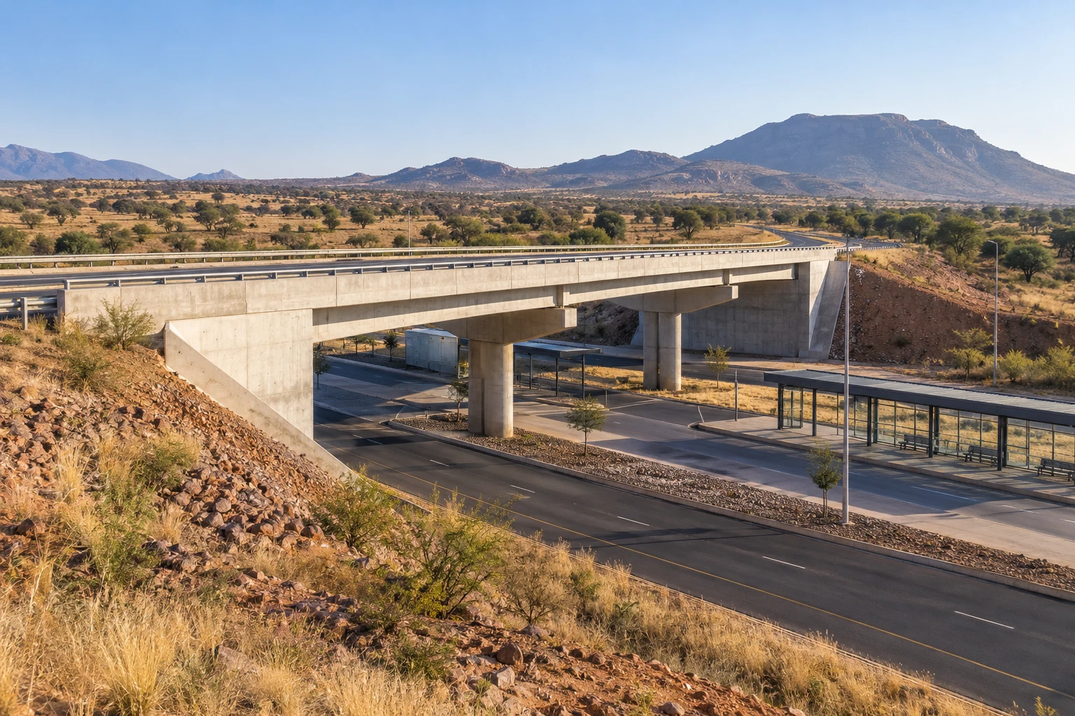 Regional transport infrastructure